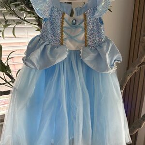 Blue Princess Kids Costume